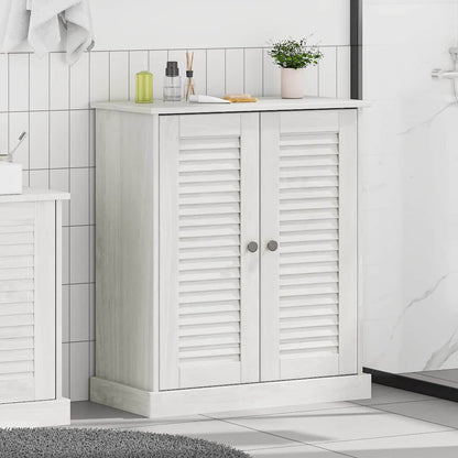 Mobile da Bagno VIGO Bianco e Bianco Antico 68 x 34 x 80 cm