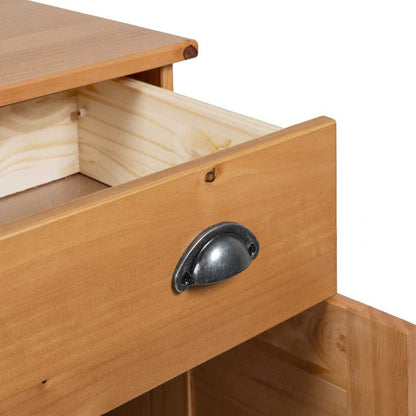 Mobile da Bagno VIGO Marrone e Marrone Miele 68 x 34 x 80 cm