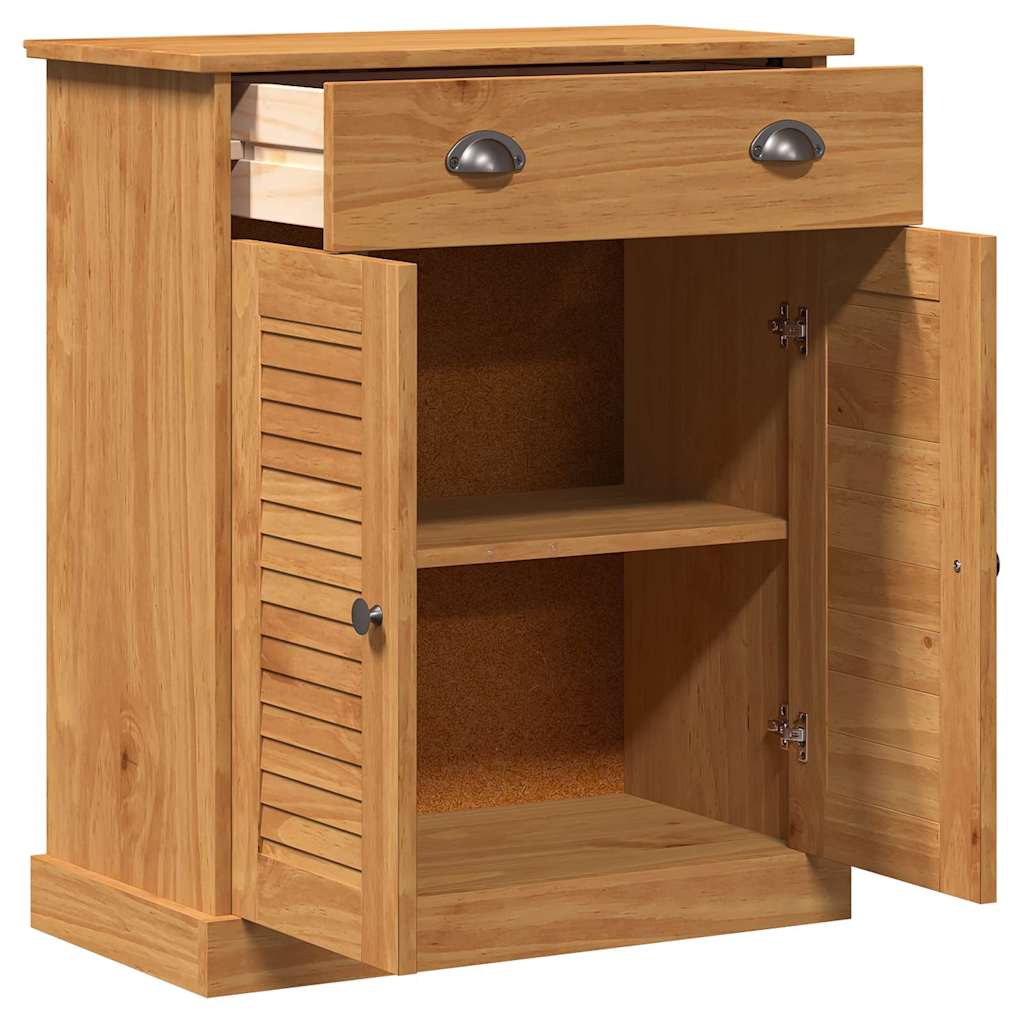 Mobile da Bagno VIGO Marrone e Marrone Miele 68 x 34 x 80 cm
