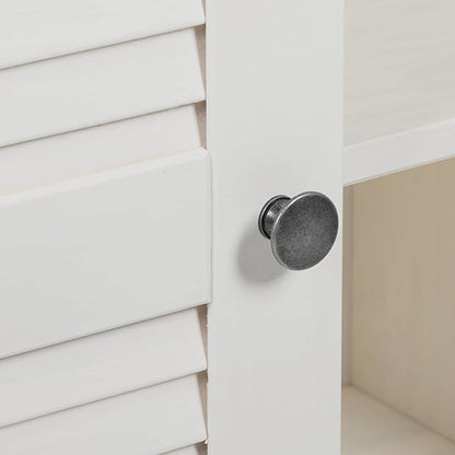 Mobile da Bagno VIGO Bianco e Bianco Antico 68 x 34 x 110 cm