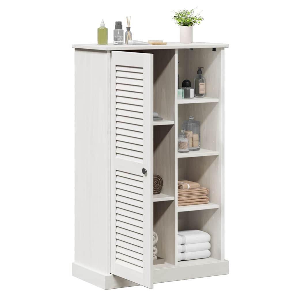 Mobile da Bagno VIGO Bianco e Bianco Antico 68 x 34 x 110 cm