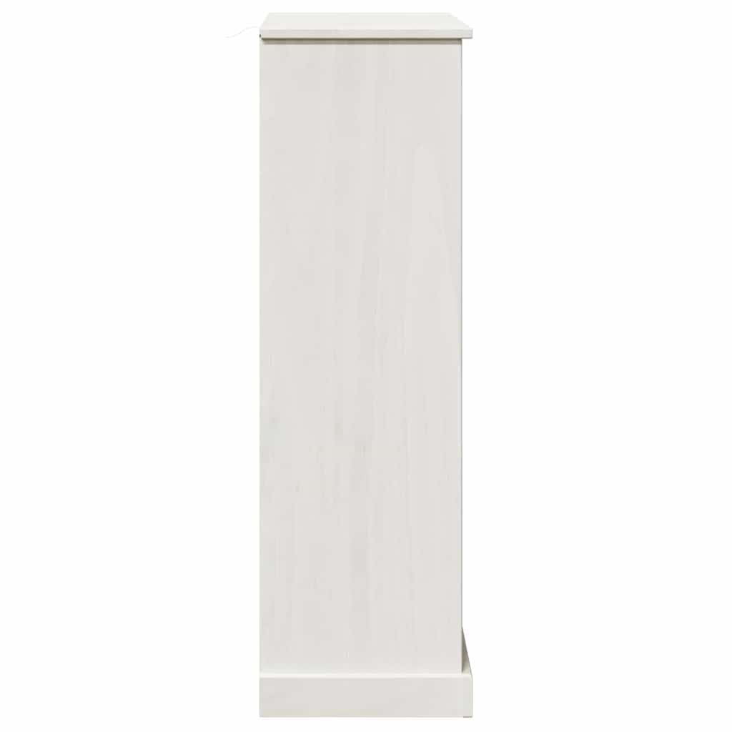 Mobile da Bagno VIGO Bianco e Bianco Antico 68 x 34 x 110 cm