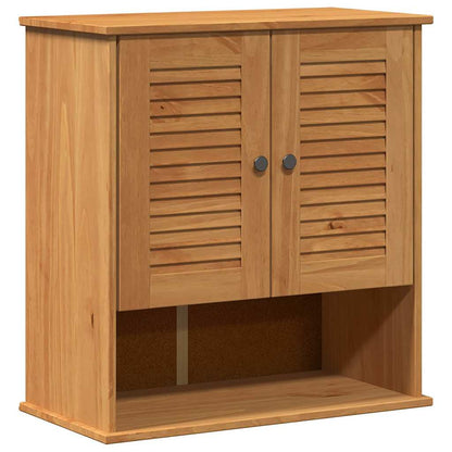 Mobile da Bagno con lo scaffale VIGO Marrone e Marrone Miele | homemem39