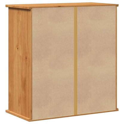 Mobile da Bagno con lo scaffale VIGO Marrone e Marrone Miele | homemem39