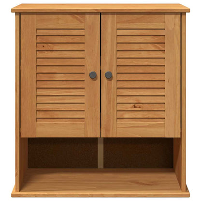 Mobile da Bagno con lo scaffale VIGO Marrone e Marrone Miele | homemem39