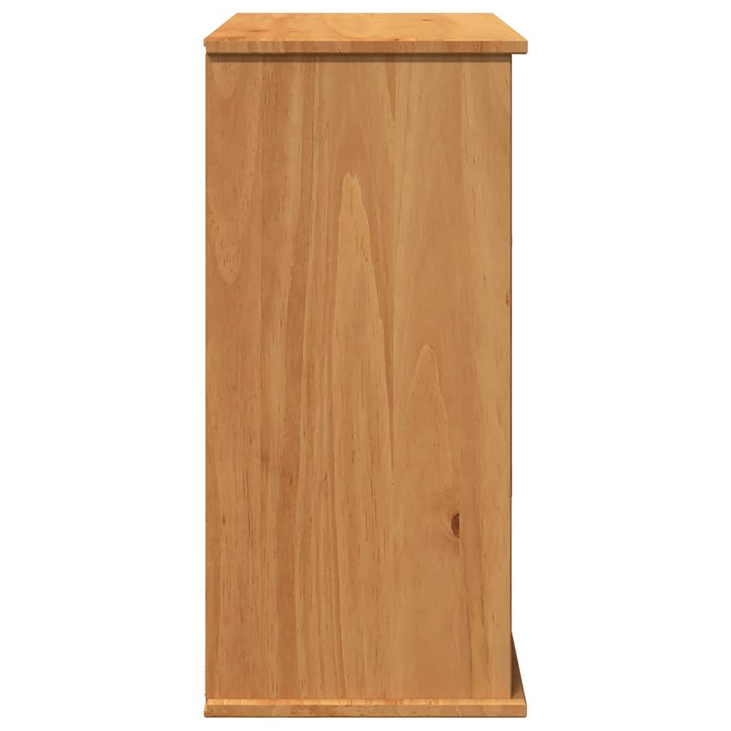 Mobile da Bagno con lo scaffale VIGO Marrone e Marrone Miele | homemem39