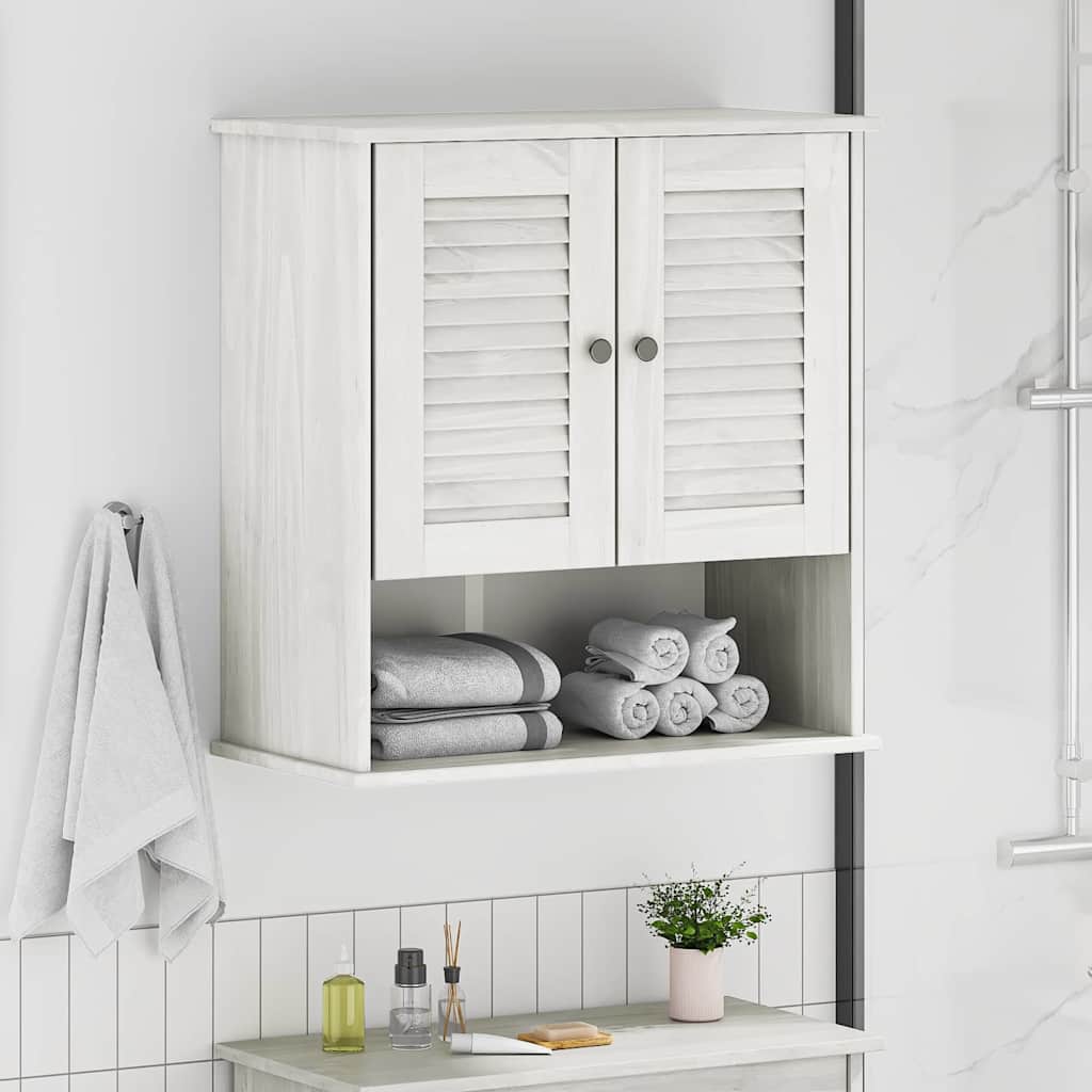 Mobile da Bagno VIGO Bianco e Bianco Antico 67,5 x 34 x 71,5 cm | homemem39