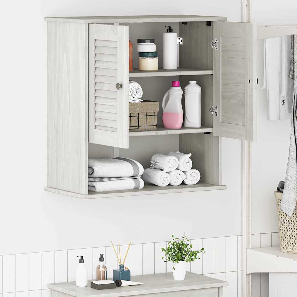 Mobile da Bagno VIGO Bianco e Bianco Antico 67,5 x 34 x 71,5 cm | homemem39