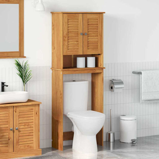 Mobile Bagno VIGO Marrone e Marrone Miele 60 x 27 x 161 cm