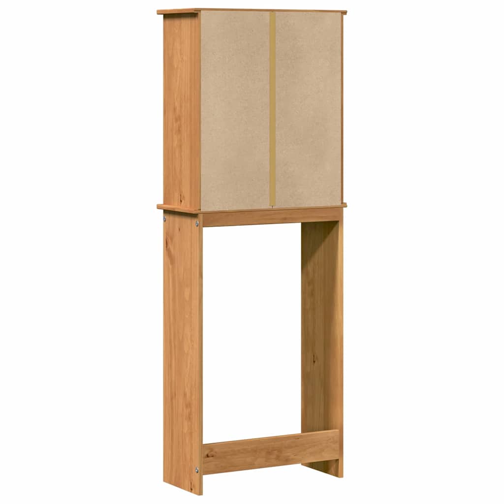 Mobile Bagno VIGO Marrone e Marrone Miele 60 x 27 x 161 cm