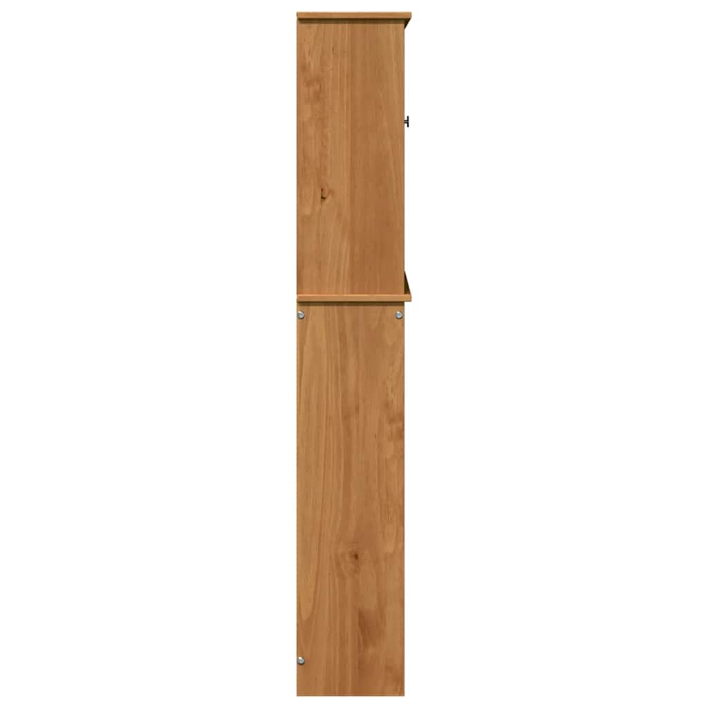Mobile Bagno VIGO Marrone e Marrone Miele 60 x 27 x 161 cm