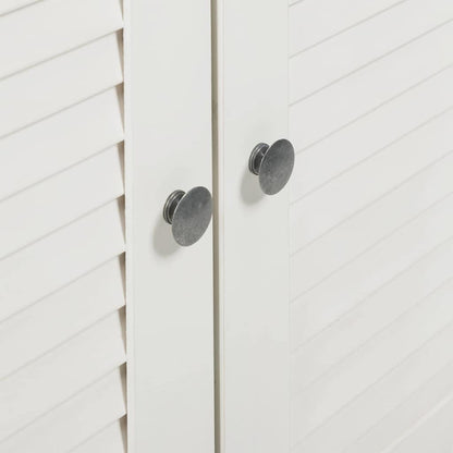 Mobile Bagno VIGO Bianco e Bianco Antico 60 x 27 x 161 cm | homemem39