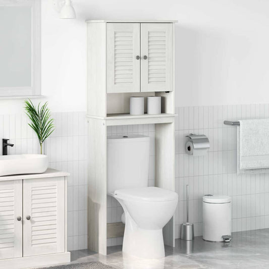 Mobile Bagno VIGO Bianco e Bianco Antico 60 x 27 x 161 cm | homemem39