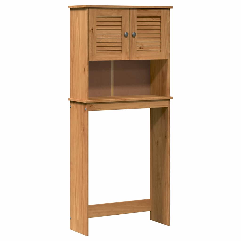 Armadio per Lavatrice con porta VIGO Marrone e Marrone Miele