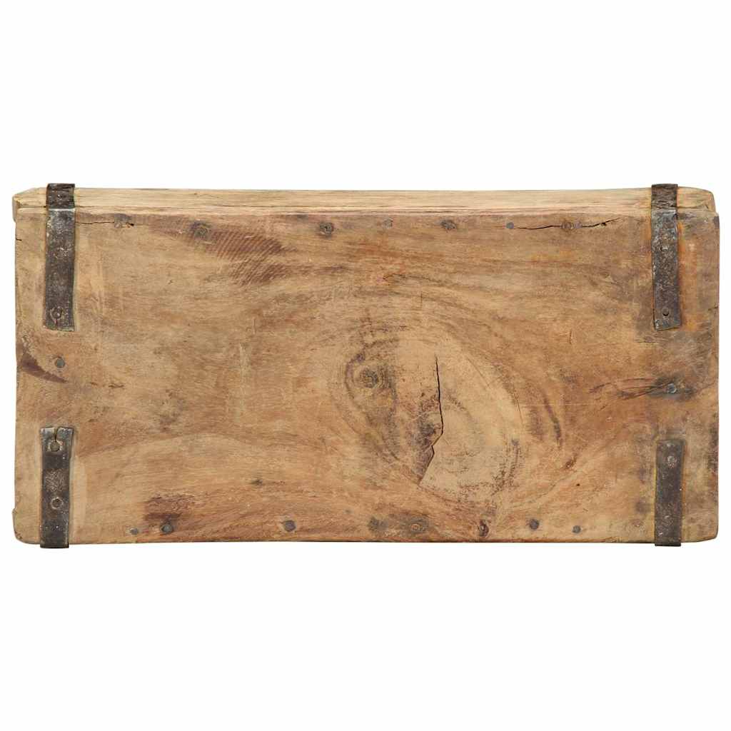 Vassoio 4 pz Marrone 30 x 15 x 9 cm Legno Recuperato Massello | homemem39