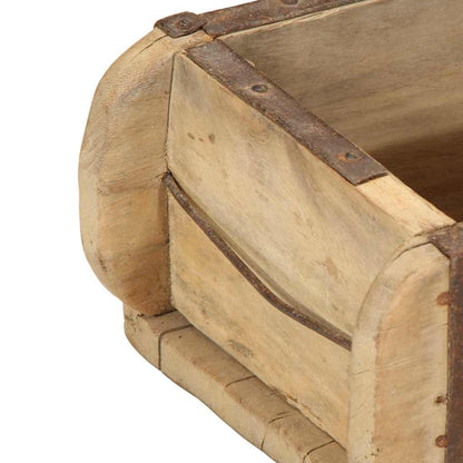 Vassoio 4 pcs Marrone 57 x 15 x 9 cm Legno Recuperato Massello | homemem39