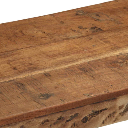 panchina Naturale 110 x 35 x 46 cm Legno Vecchio Recuperato