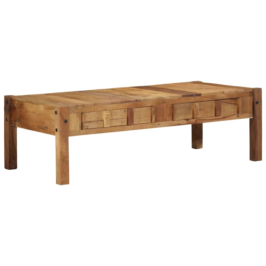 Tavolino da salotto con cassetto Marrone 110 x 54 x 35 cm | homemem39