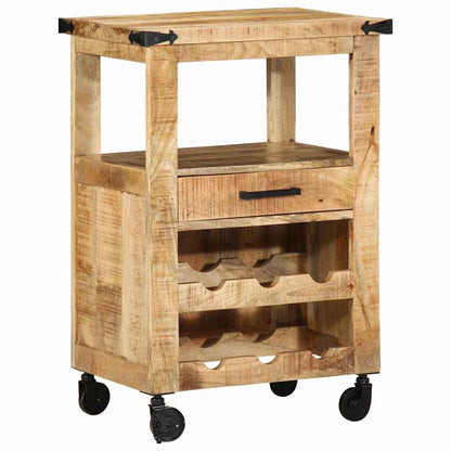 Carrello da Cucina Marrone 55 x 40 x 80 cm