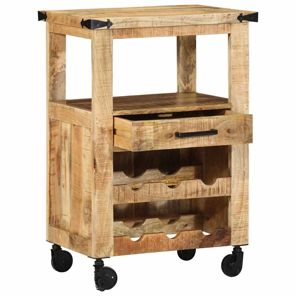 Carrello da Cucina Marrone 55 x 40 x 80 cm