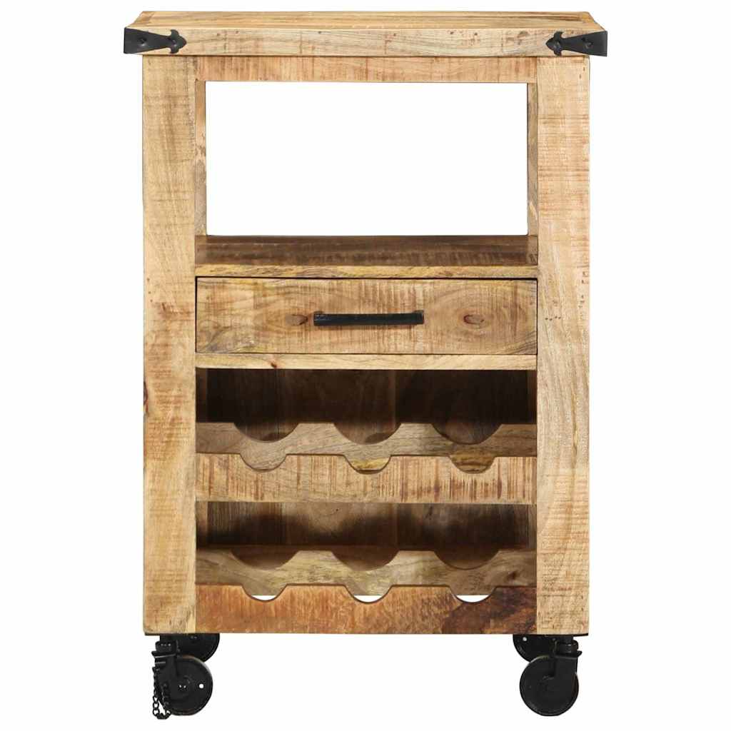 Carrello da Cucina Marrone 55 x 40 x 80 cm