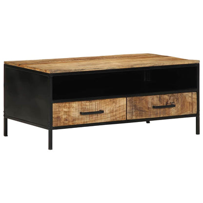 Tavolino da salotto con cassetto Marrone 90 x 50 x 40 cm | homemem39