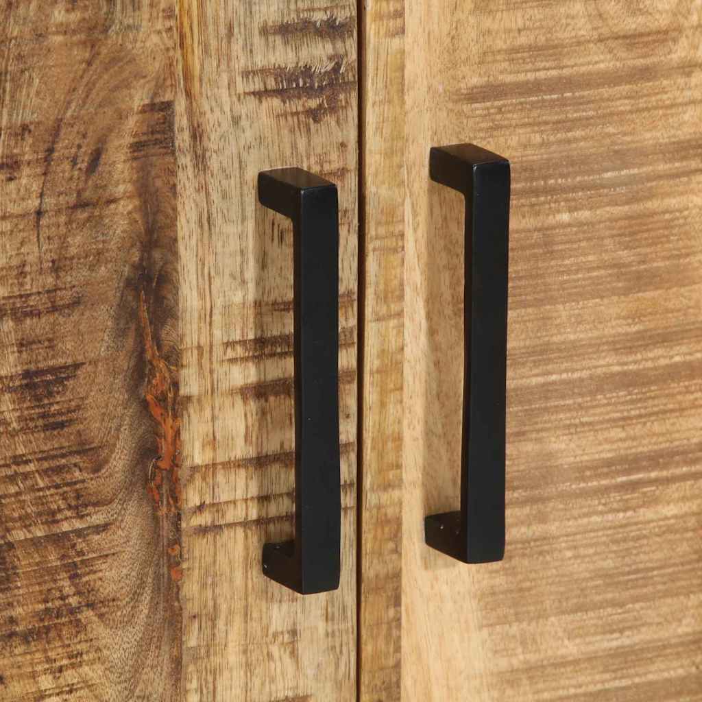 Armadio da Notte 2 pcs Marrone e Nero 50 x 30 x 45 cm