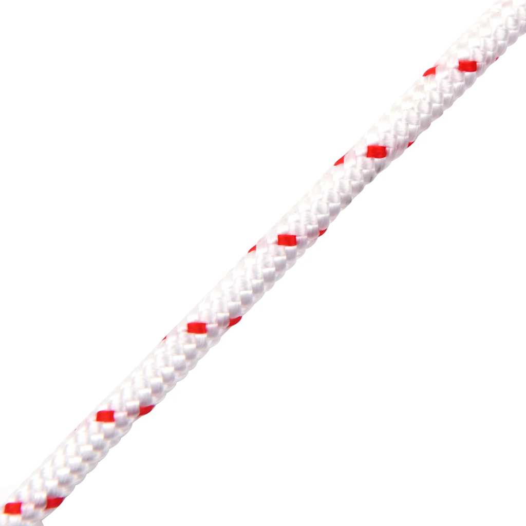 Fune di Avviamento a Strappo Bianco e Rosso Ø3 mm 10 m in Nylon