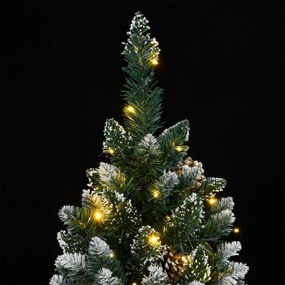 Albero di Natale Artificiale con 300 LED 210 cm