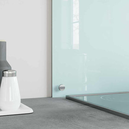 Paraschizzi per Cucina 2 pz Bianchi 70x40 cm in Vetro Temperato - homemem39