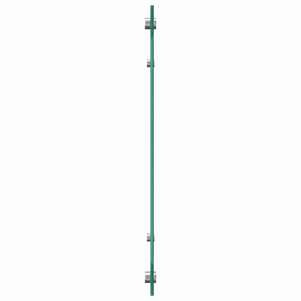 Paraschizzi per Cucina 2 pz Bianchi 70x40 cm in Vetro Temperato - homemem39