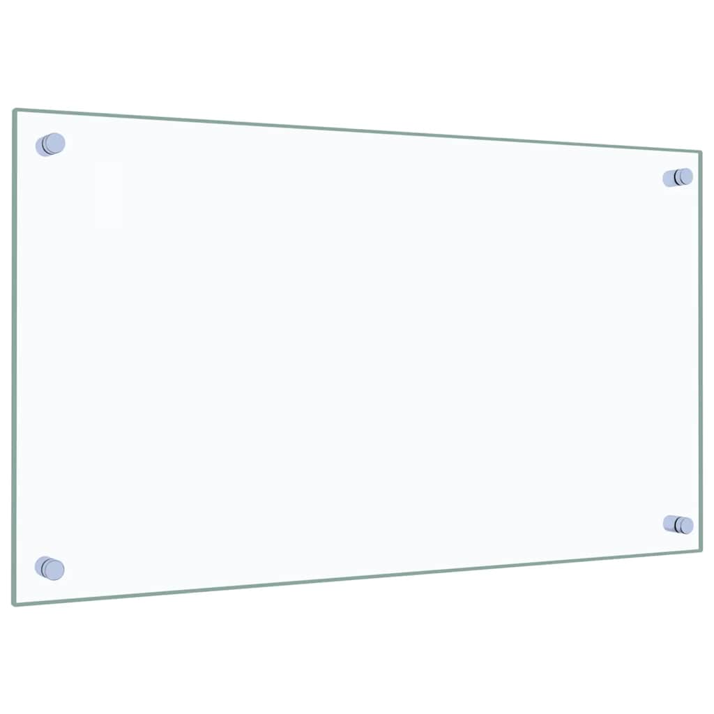 Paraschizzi per Cucina 2 pz Trasparente 70x40cm Vetro Temperato - homemem39