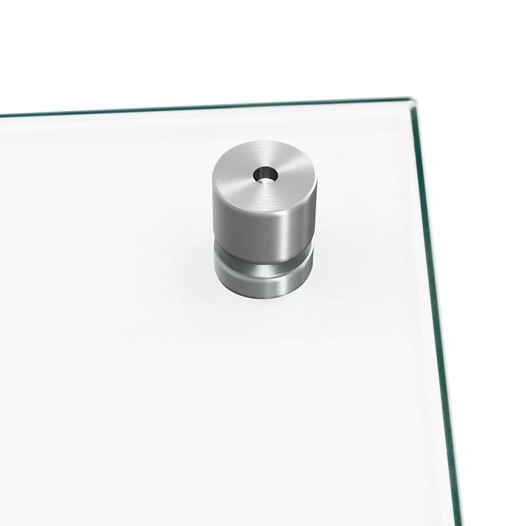 Paraschizzi per Cucina 2 pz Trasparente 70x40cm Vetro Temperato - homemem39