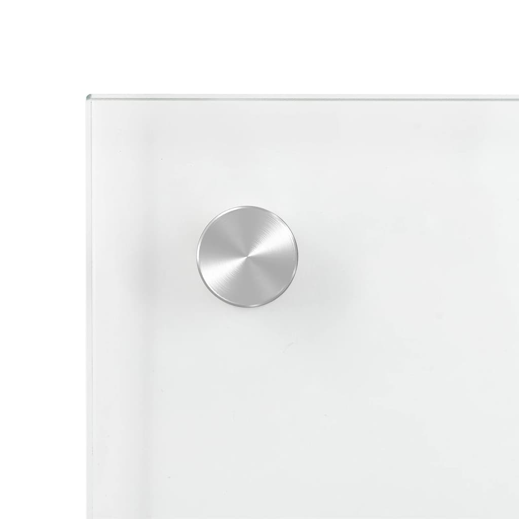 Paraschizzi per Cucina 2 pz Trasparente 70x40cm Vetro Temperato - homemem39