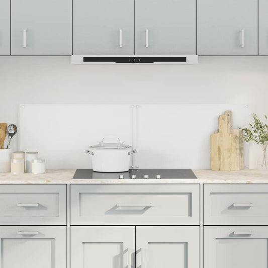 Paraschizzi per Cucina 2 pz Trasparente 70x40cm Vetro Temperato - homemem39