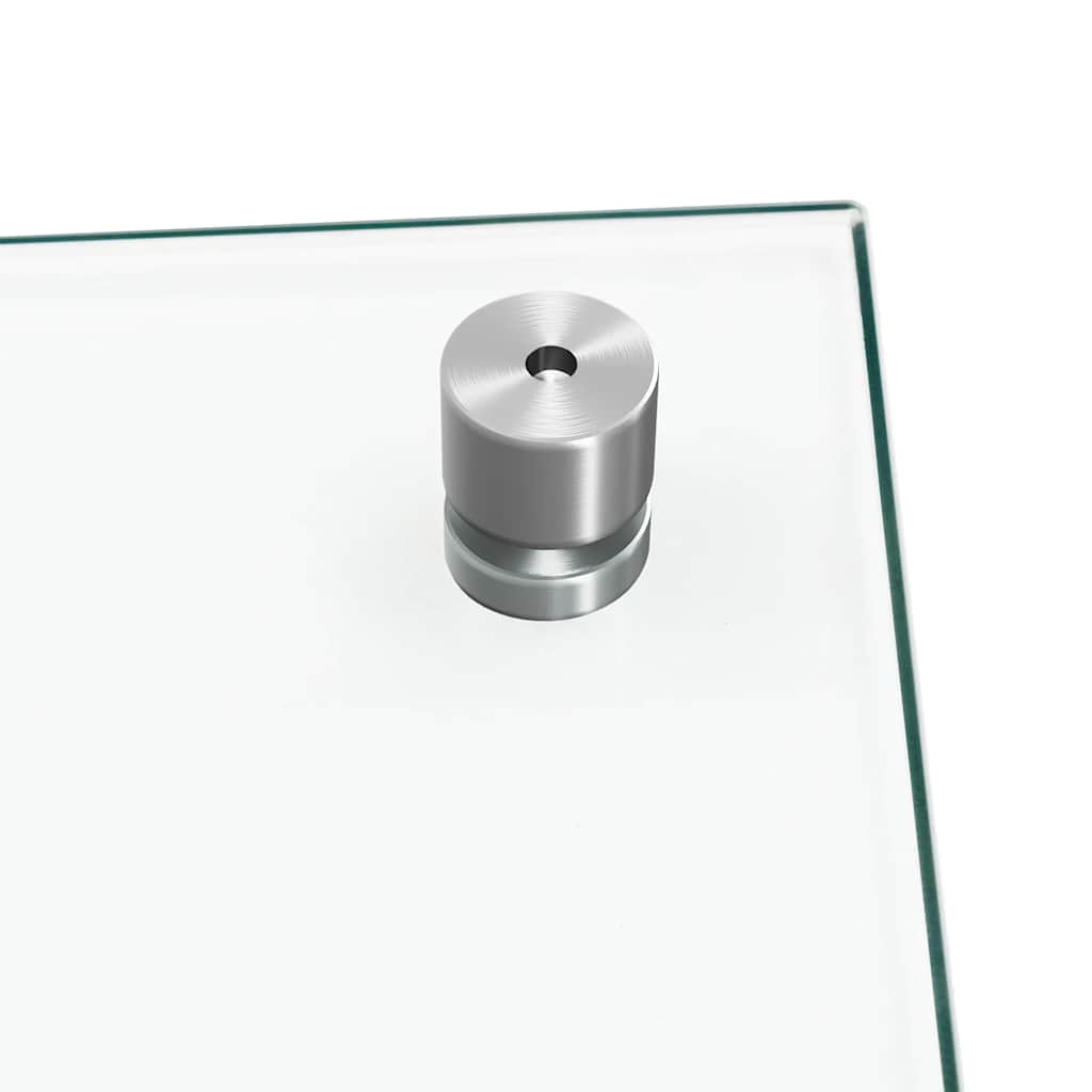 Paraschizzi per Cucina 2 pz Trasparente 70x50cm Vetro Temperato - homemem39