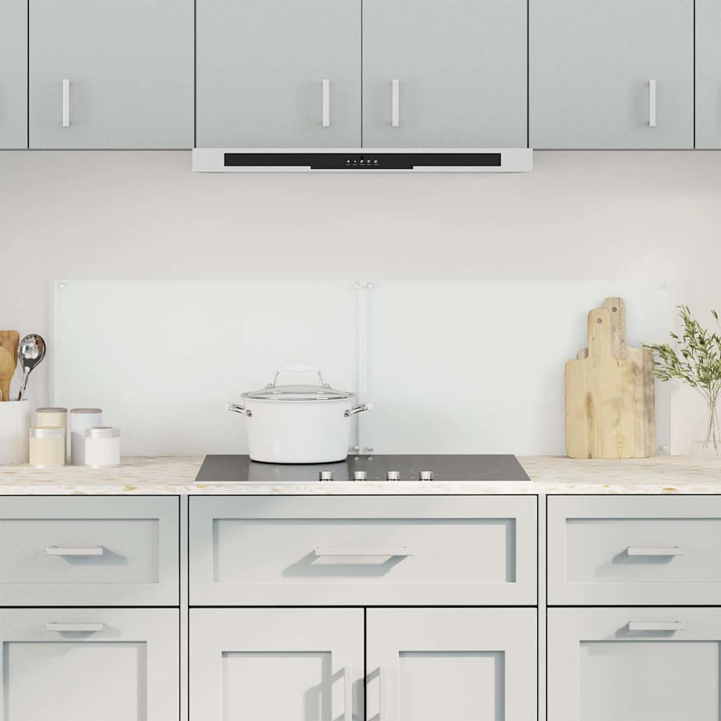 Paraschizzi per Cucina 2 pz Trasparente 70x50cm Vetro Temperato - homemem39