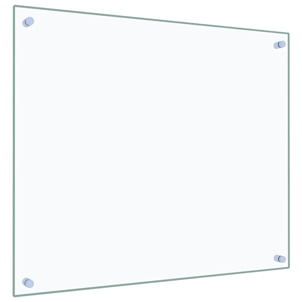 Paraschizzi per Cucina 2 pz Trasparente 70x60cm Vetro Temperato - homemem39