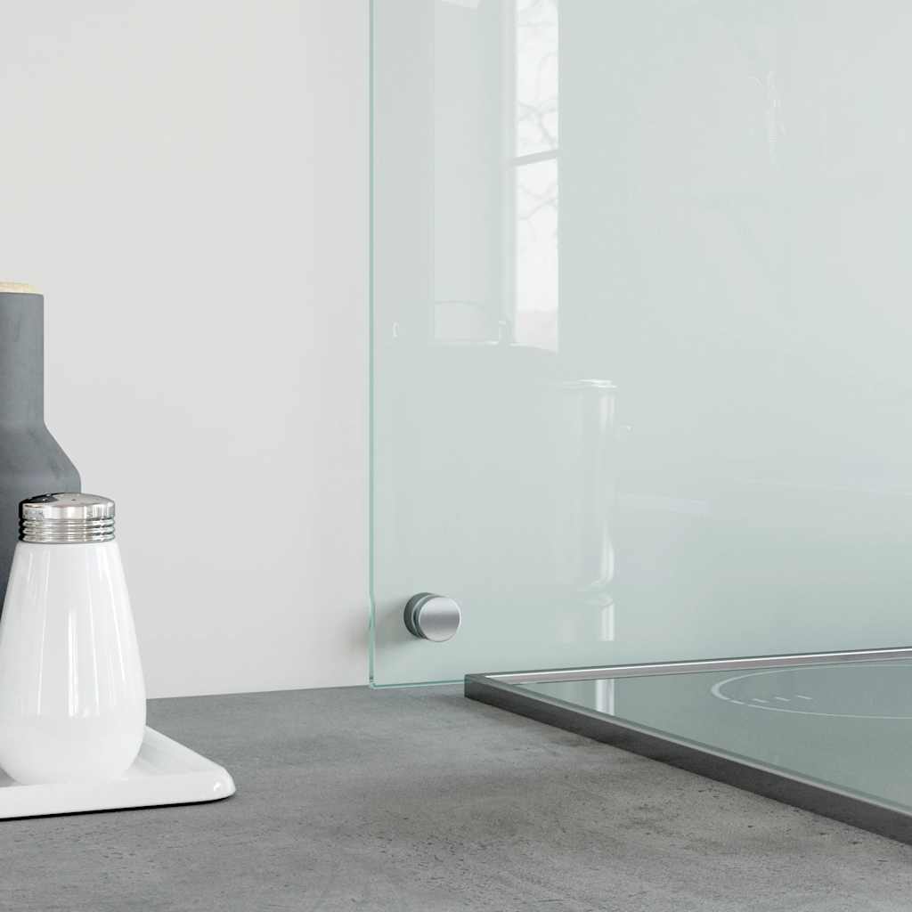 Paraschizzi per Cucina 2 pz Trasparente 80x60cm Vetro Temperato - homemem39