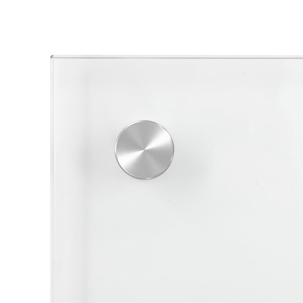 Paraschizzi per Cucina 2 pz Trasparente 80x60cm Vetro Temperato - homemem39