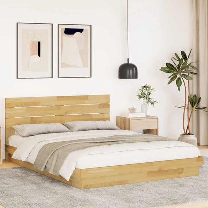 Struttura Letto con Testiera senza Materasso 140x190 cm