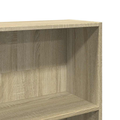 Libreria Rovere Sonoma 80x30x189 cm in Legno Multistrato