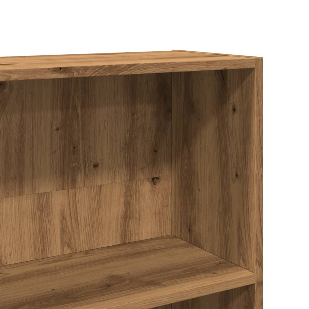 Libreria Rovere Artigianale 80x30x189 cm in Legno Multistrato