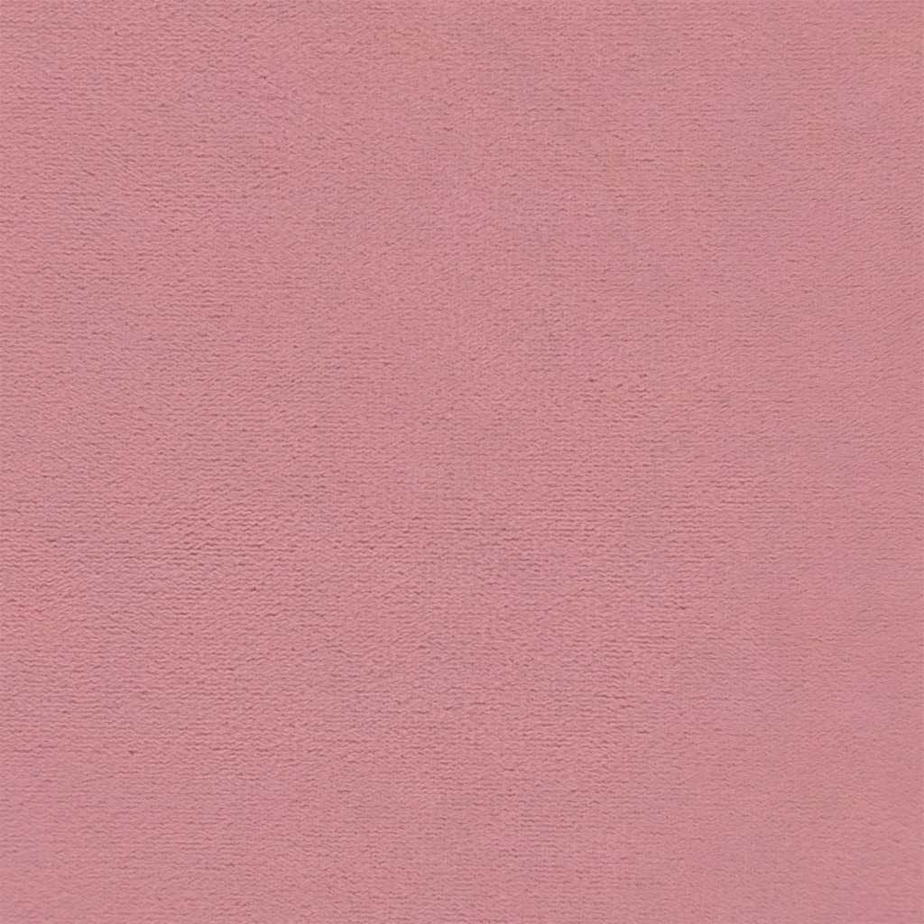 Poltrona a Dondolo con Poggiapiedi Rosa in Velluto | homemem39