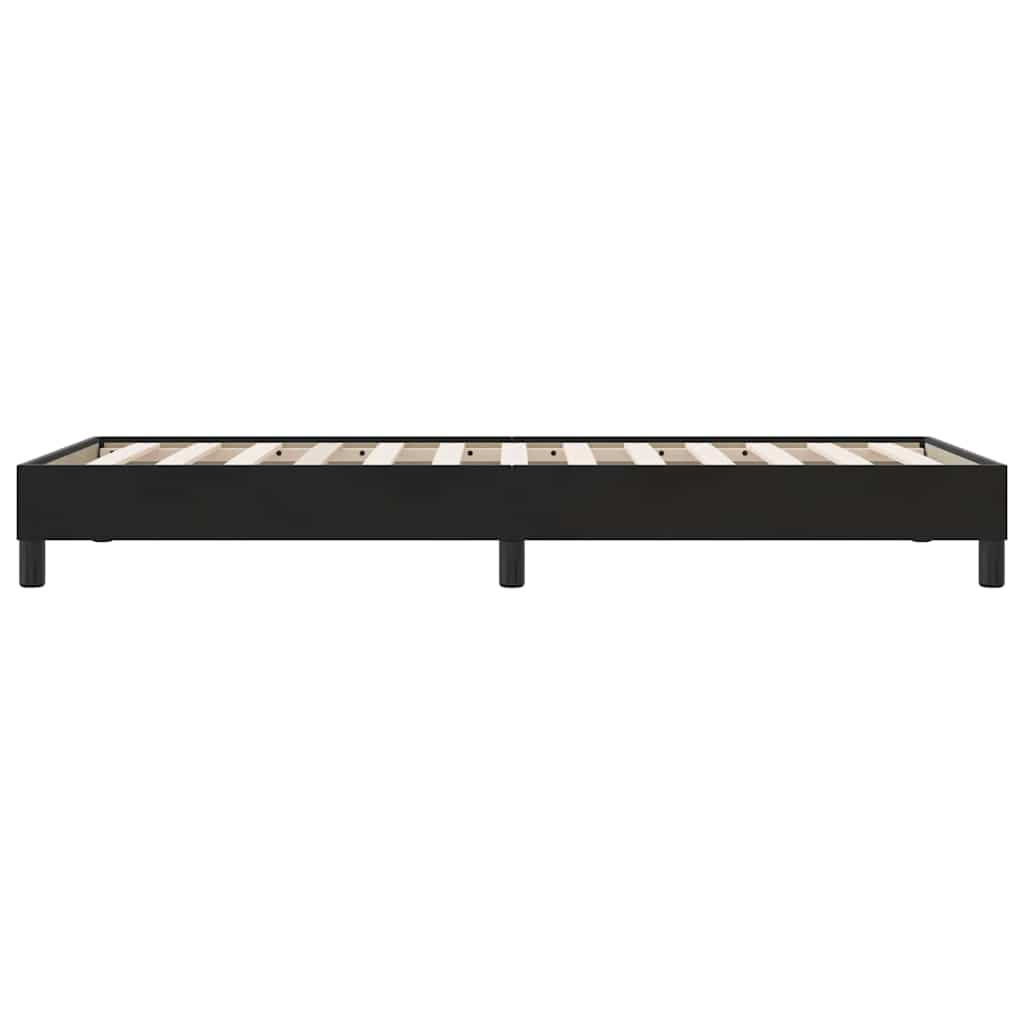 Giroletto a Molle senza Materasso Nero 80x210 cm Velluto | homemem39