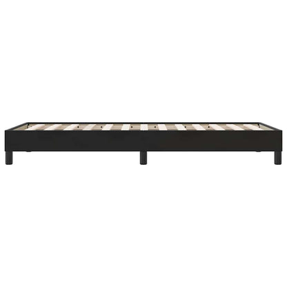 Giroletto a Molle senza Materasso Nero 80x210 cm Velluto | homemem39
