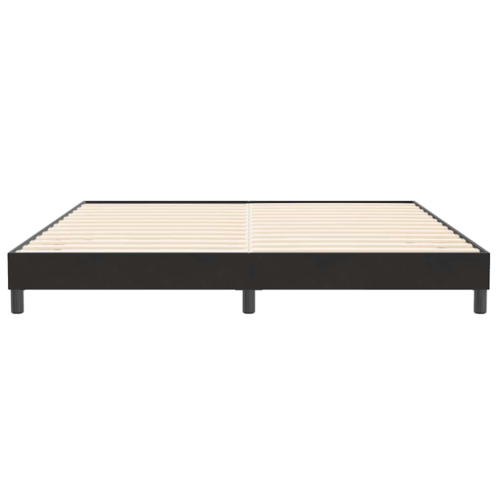 Letto a Molle senza Materasso in Velluto