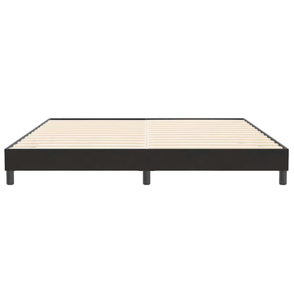 Letto a Molle senza Materasso in Velluto