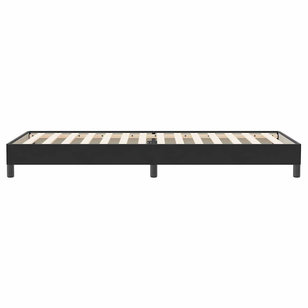 Letto a Molle senza Materasso Nero 80x220 cm Velluto | homemem39