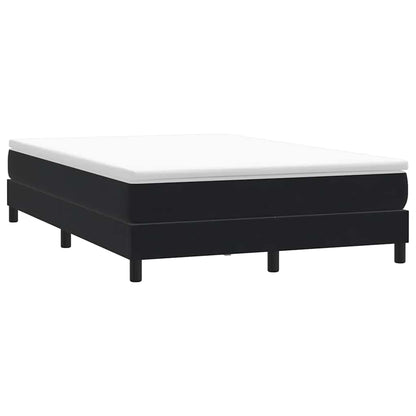 Letto a Molle senza Materasso Nero 160x220 cm in Velluto | homemem39